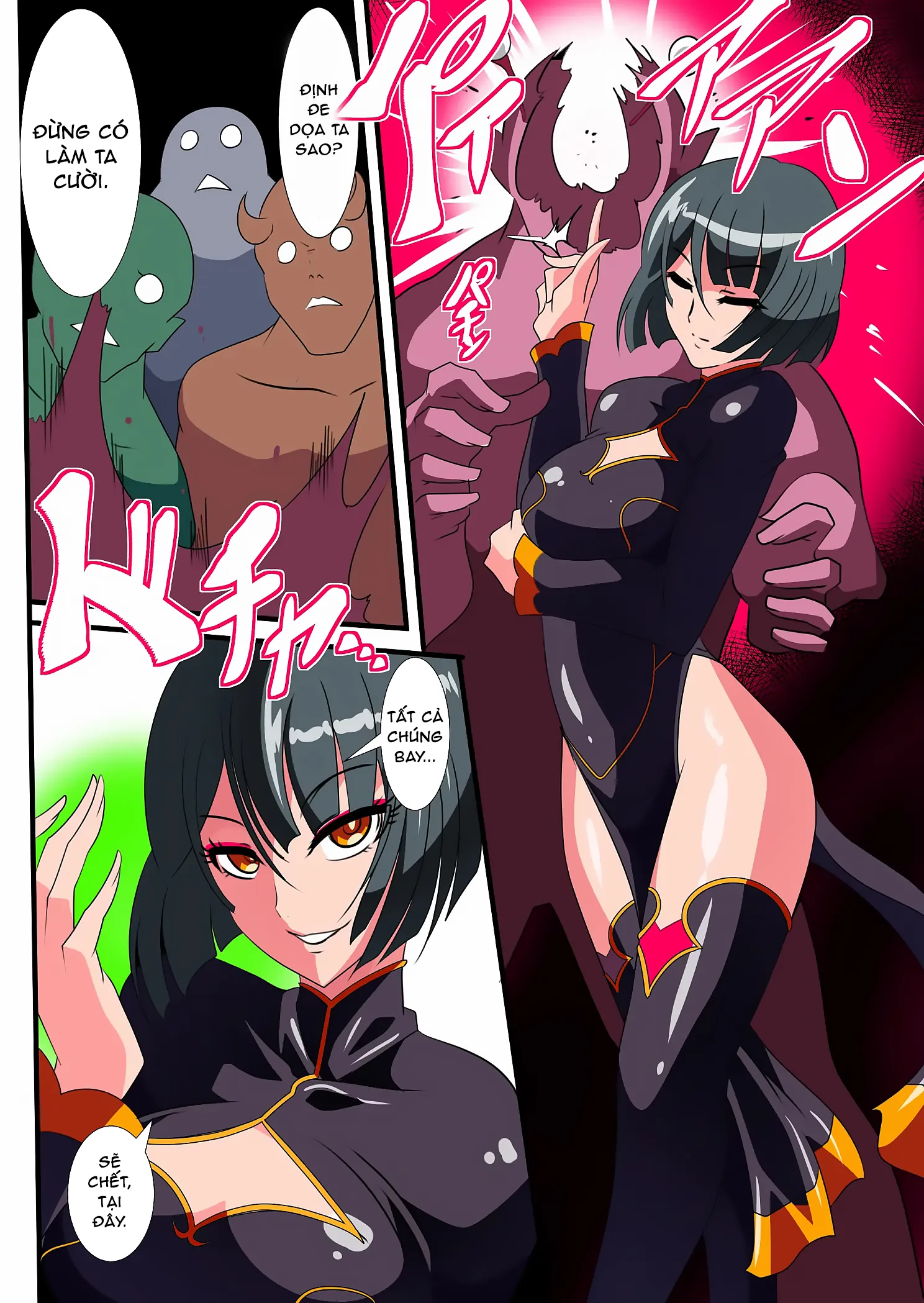 HentaiVN.net - Ảnh 11 - Heroine Harassment Junketsu no Taimashi Akina Zenpen - Chap 2