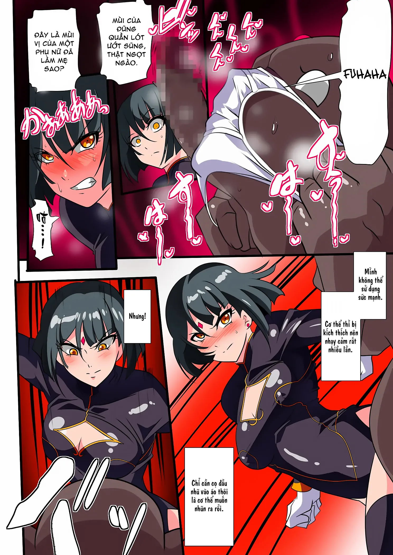 HentaiVN.net - Ảnh 25 - Heroine Harassment Junketsu no Taimashi Akina Zenpen - Chap 2