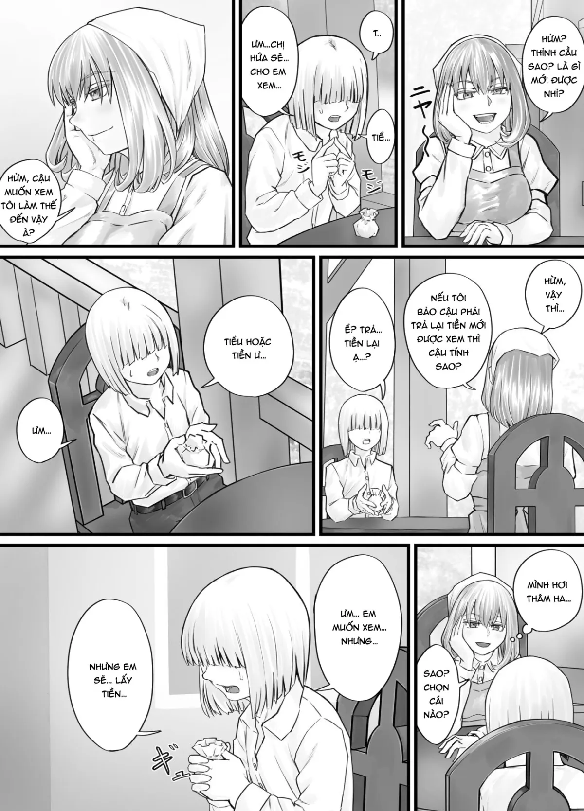 HentaiVN.net - Ảnh 10 - お姉さんにおしっこを見せてもらえる漫画 - Chap 1 + 2