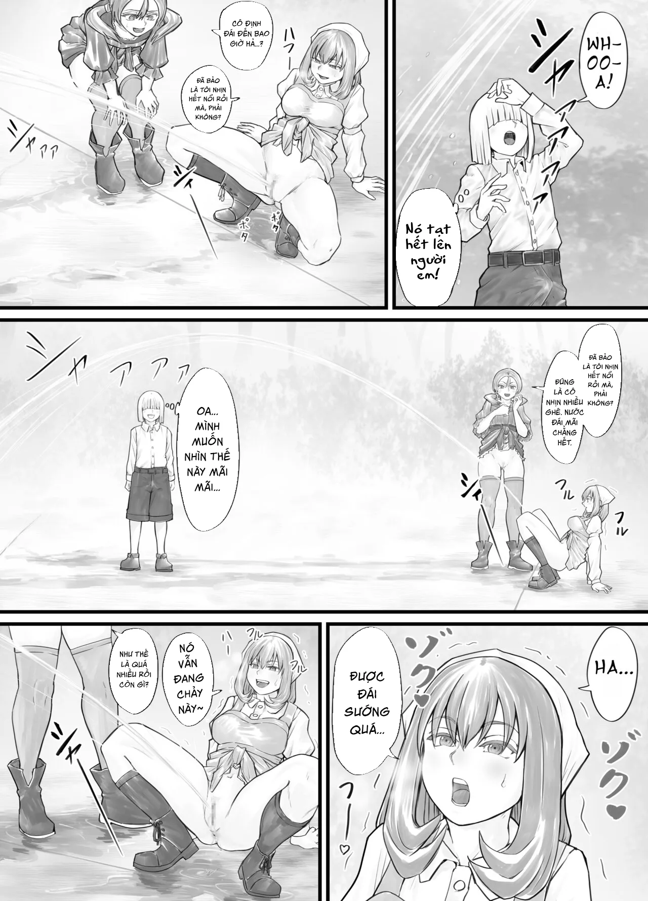 HentaiVN.net - Ảnh 11 - お姉さんにおしっこを見せてもらえる漫画 - Chap 3 + 4 + 5