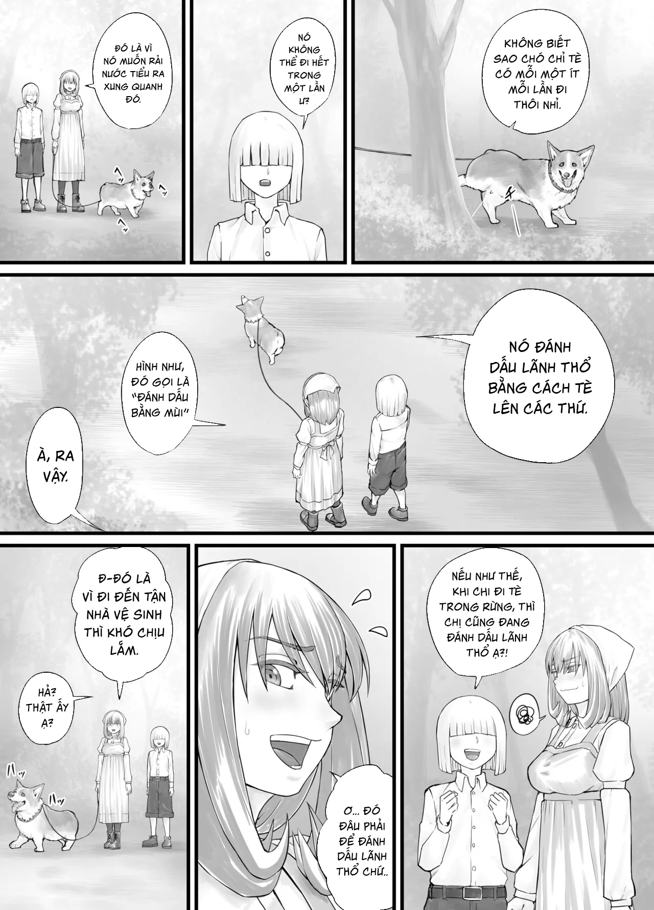 HentaiVN.net - Ảnh 45 - お姉さんにおしっこを見せてもらえる漫画 - Chap 3 + 4 + 5
