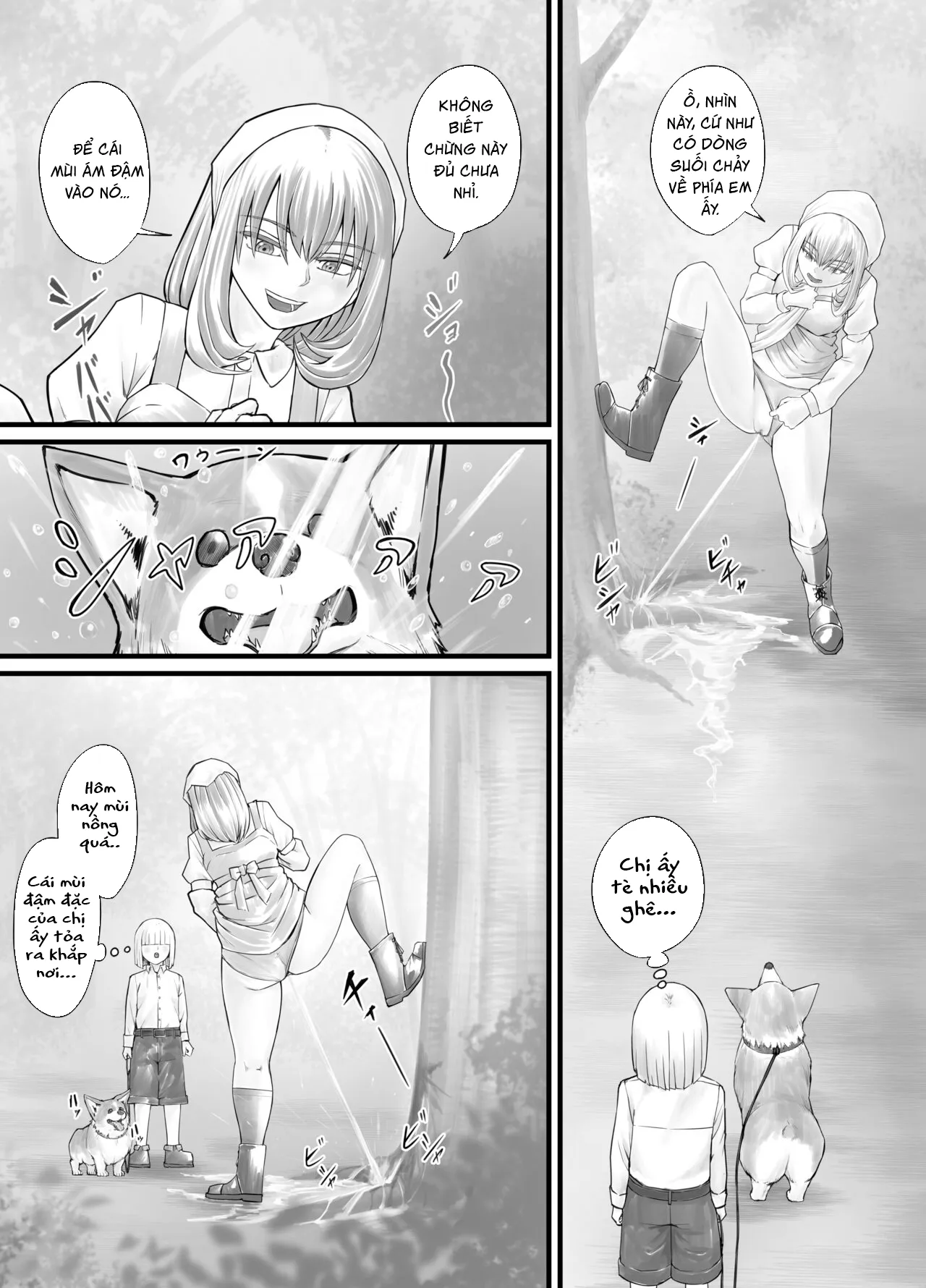 HentaiVN.net - Ảnh 49 - お姉さんにおしっこを見せてもらえる漫画 - Chap 3 + 4 + 5