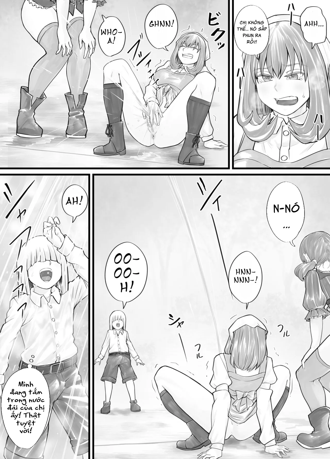 HentaiVN.net - Ảnh 9 - お姉さんにおしっこを見せてもらえる漫画 - Chap 3 + 4 + 5