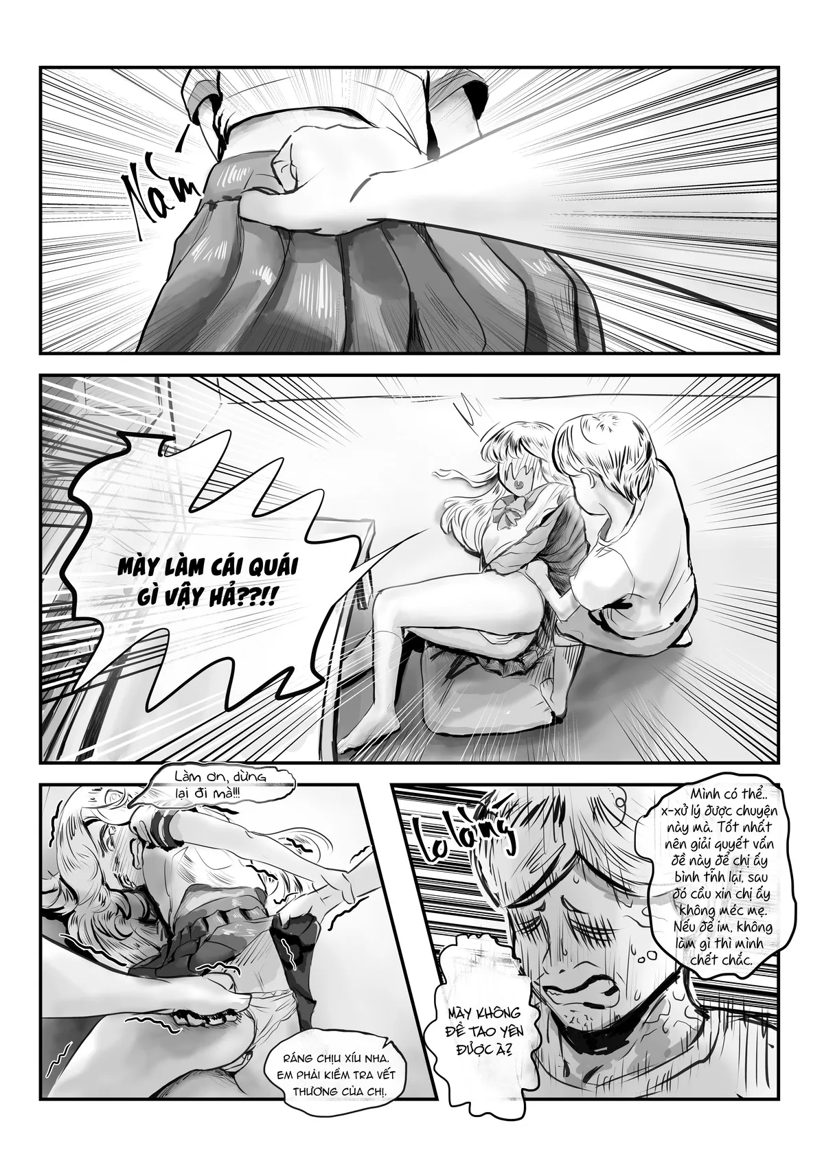 HentaiVN.net - Ảnh 5 - Có chị gái thật đau tim - Chap 1.1