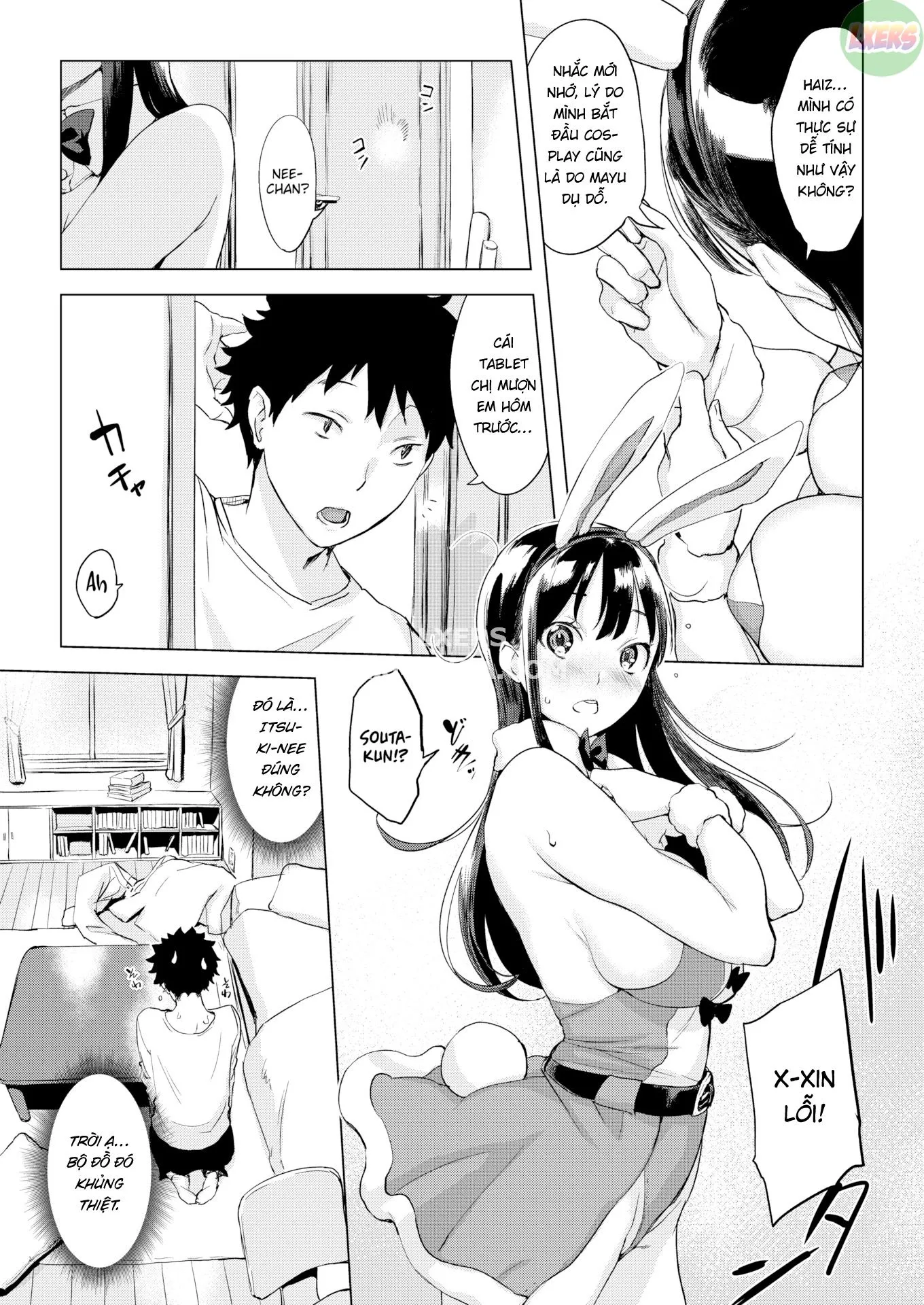 HentaiVN.net - Ảnh 6 - Cô thỏ - Oneshot