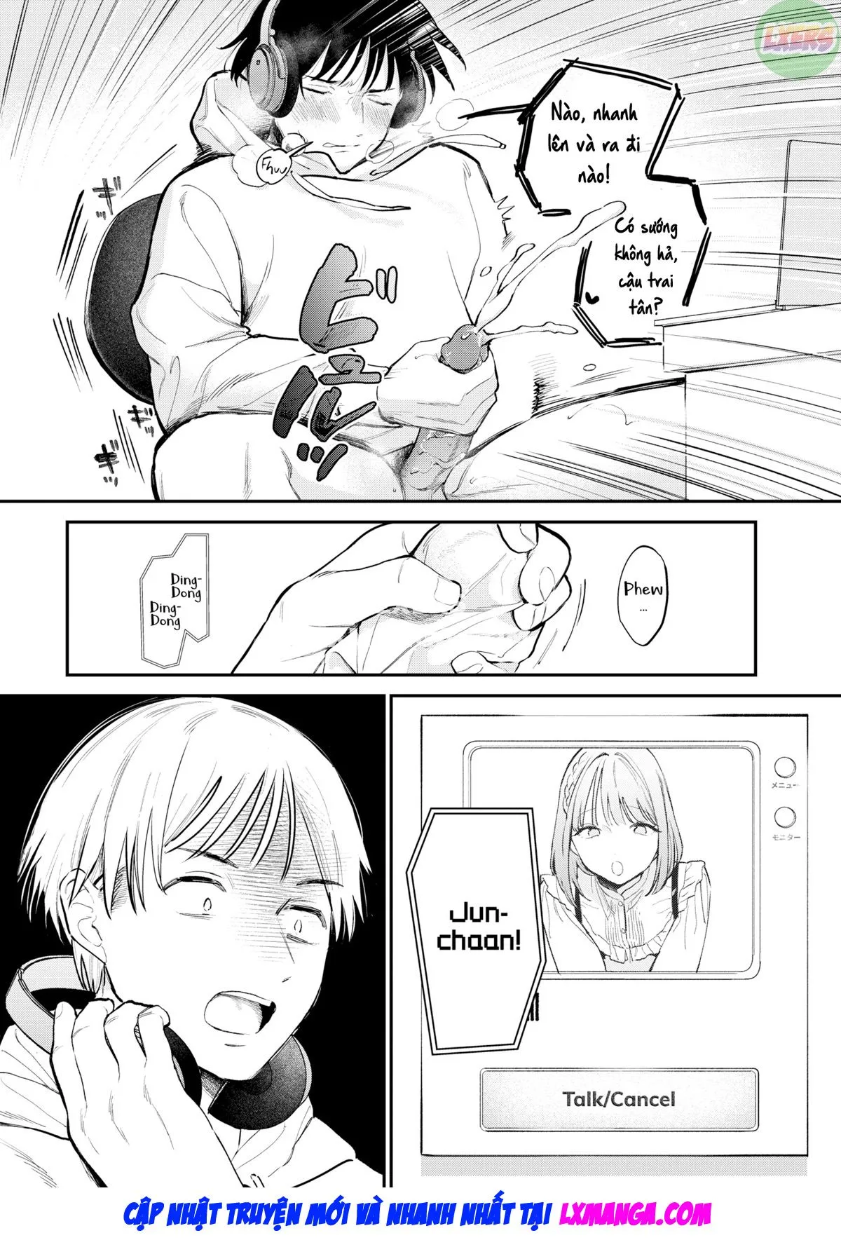 HentaiVN.net - Ảnh 4 - Đợi chút! - Oneshot