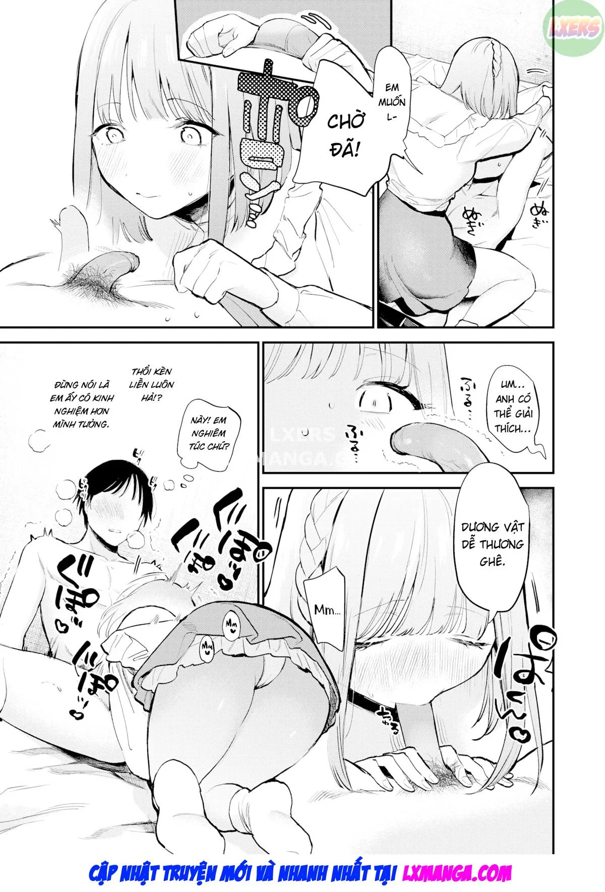 HentaiVN.net - Ảnh 9 - Đợi chút! - Oneshot