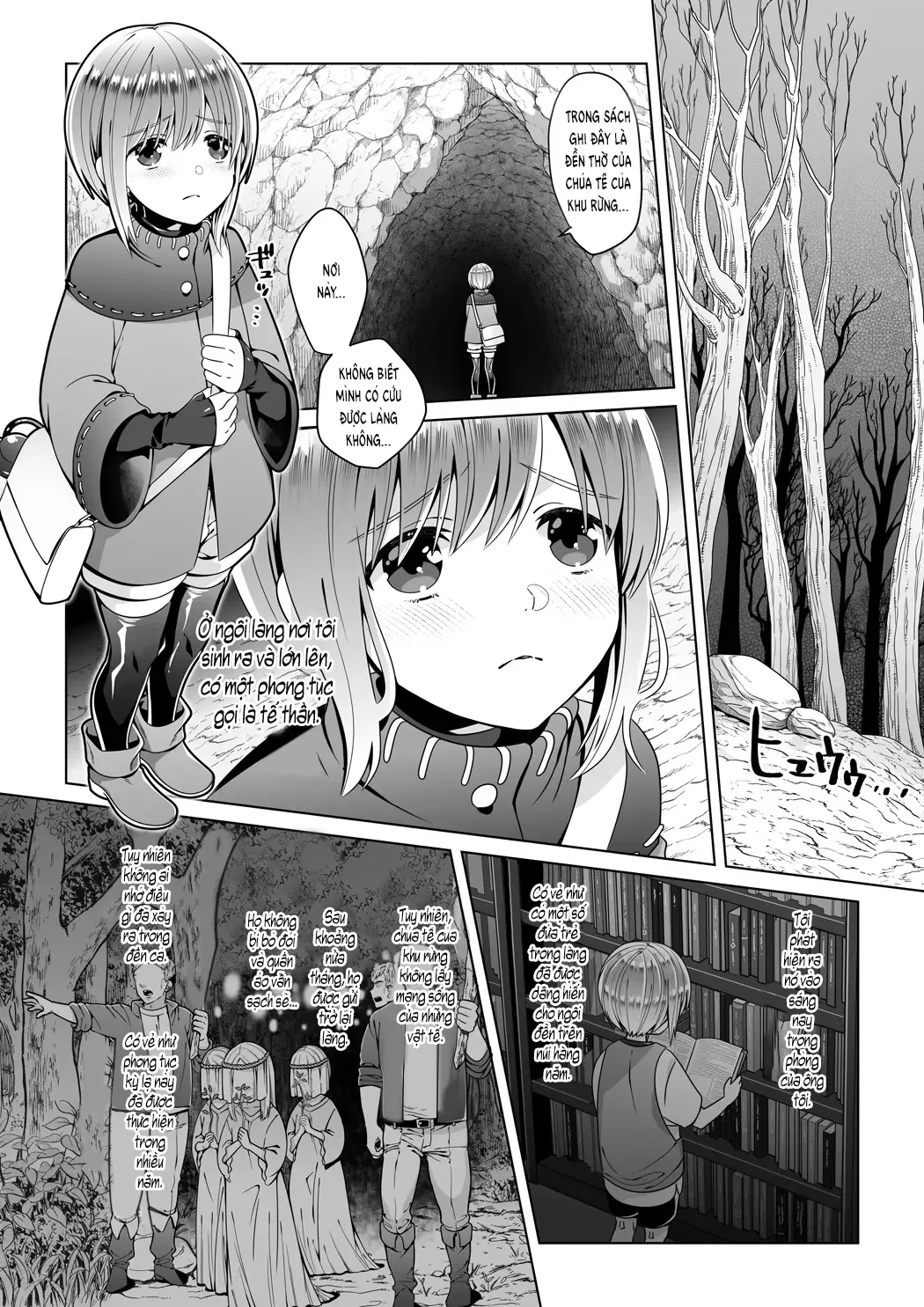 HentaiVN.net - Ảnh 5 - Rừng Tế Thần [贄の森] - Oneshot