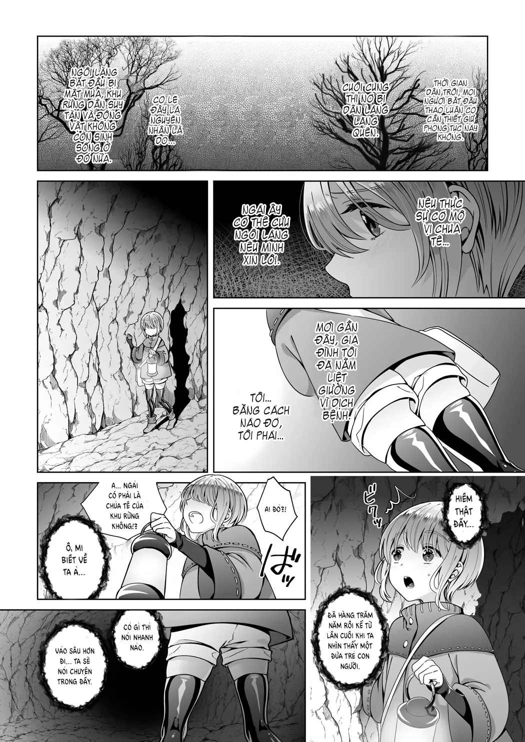 HentaiVN.net - Ảnh 6 - Rừng Tế Thần [贄の森] - Oneshot