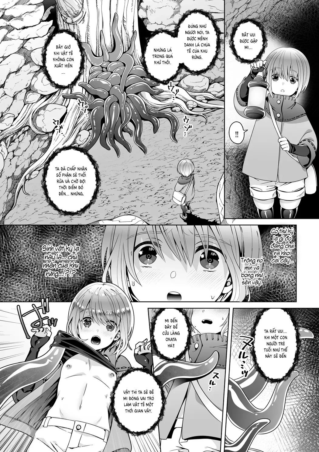 HentaiVN.net - Ảnh 7 - Rừng Tế Thần [贄の森] - Oneshot