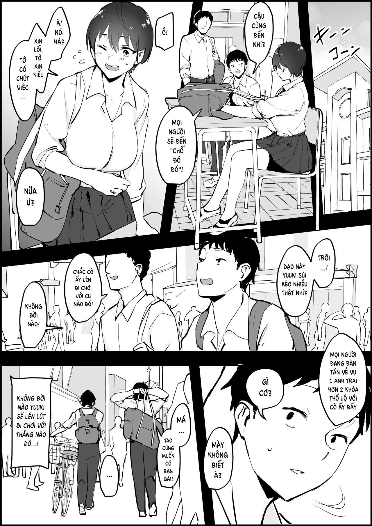 HentaiVN.net - Ảnh 3 - Boyish na Osanajimi [Boyish Childhood Friend] - Oneshot