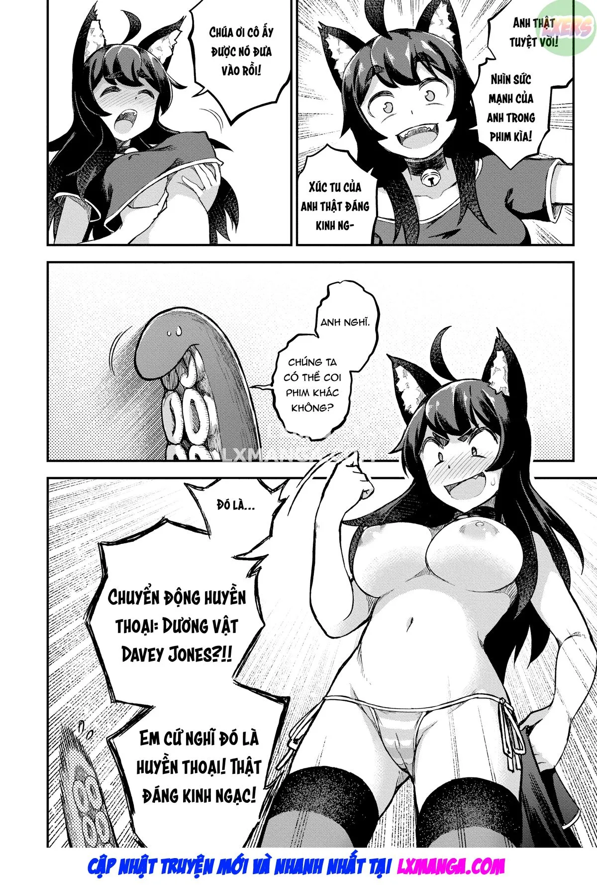 HentaiVN.net - Ảnh 4 - Người hầu của tôi là quái vật xúc tu - Chap 2