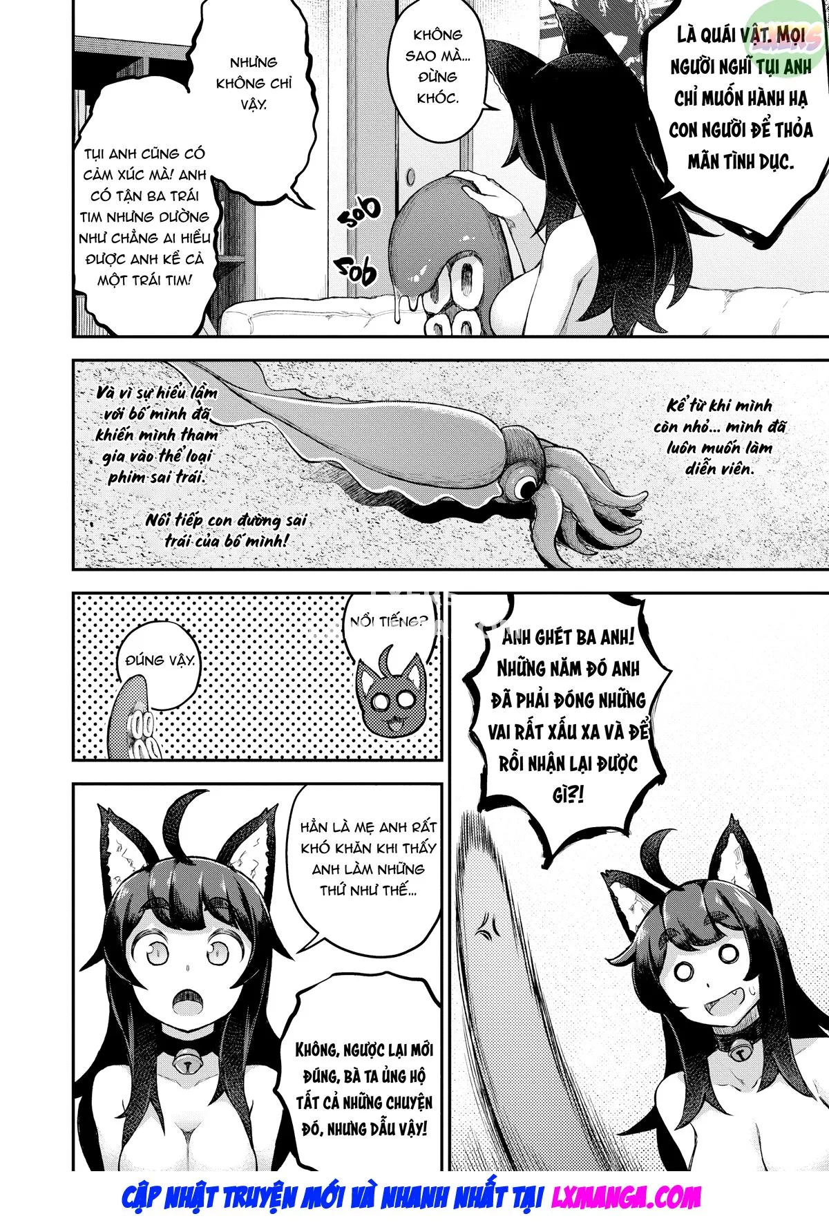 HentaiVN.net - Ảnh 6 - Người hầu của tôi là quái vật xúc tu - Chap 2