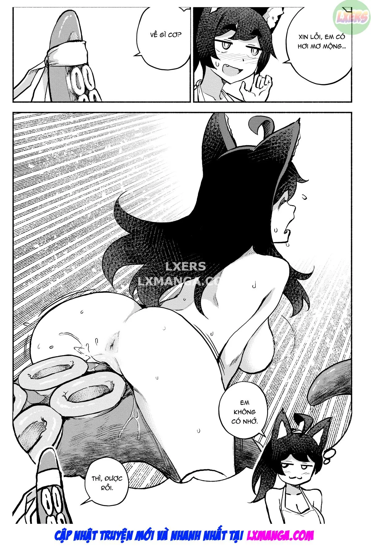 HentaiVN.net - Ảnh 11 - Người hầu của tôi là quái vật xúc tu - Chap 3