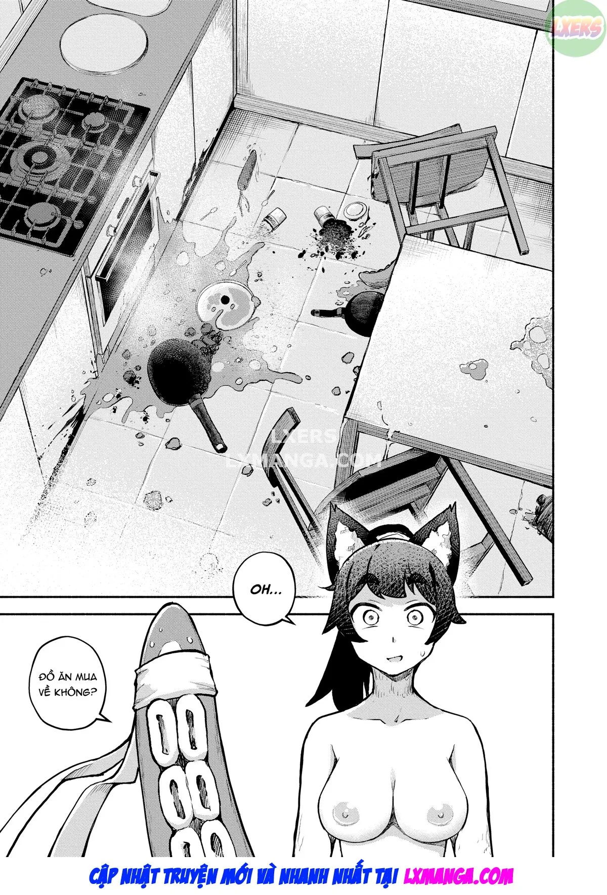 HentaiVN.net - Ảnh 20 - Người hầu của tôi là quái vật xúc tu - Chap 3