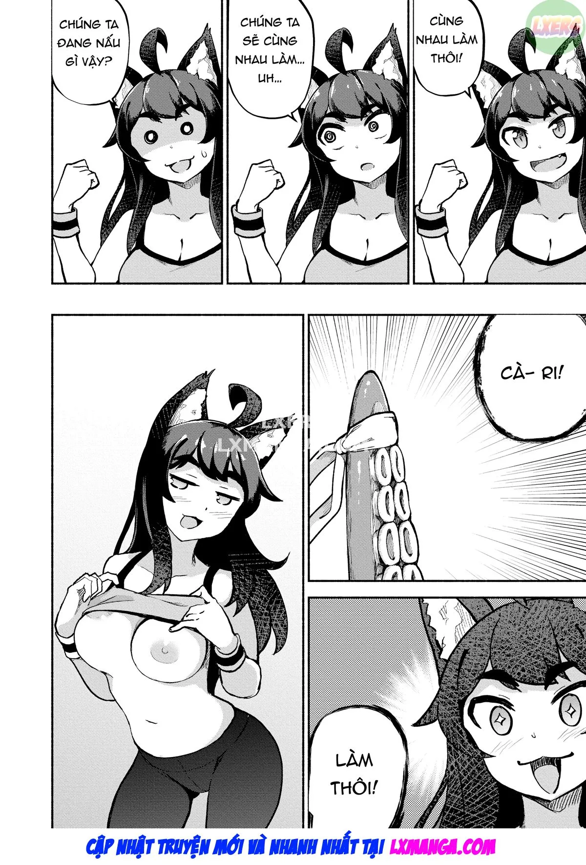 HentaiVN.net - Ảnh 6 - Người hầu của tôi là quái vật xúc tu - Chap 3