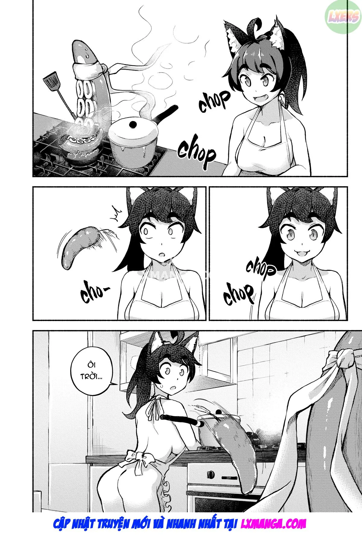 HentaiVN.net - Ảnh 8 - Người hầu của tôi là quái vật xúc tu - Chap 3