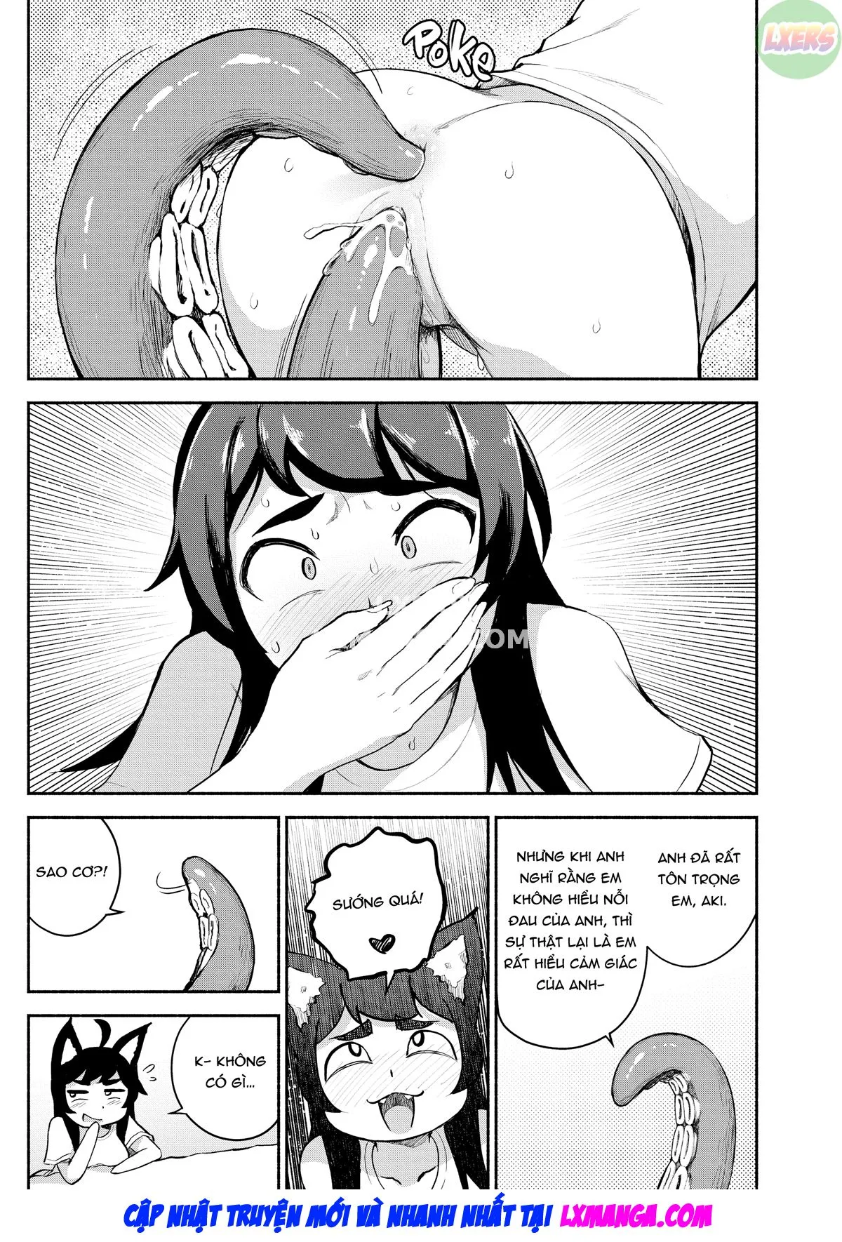 HentaiVN.net - Ảnh 9 - Người hầu của tôi là quái vật xúc tu - Chap 4 - [END]