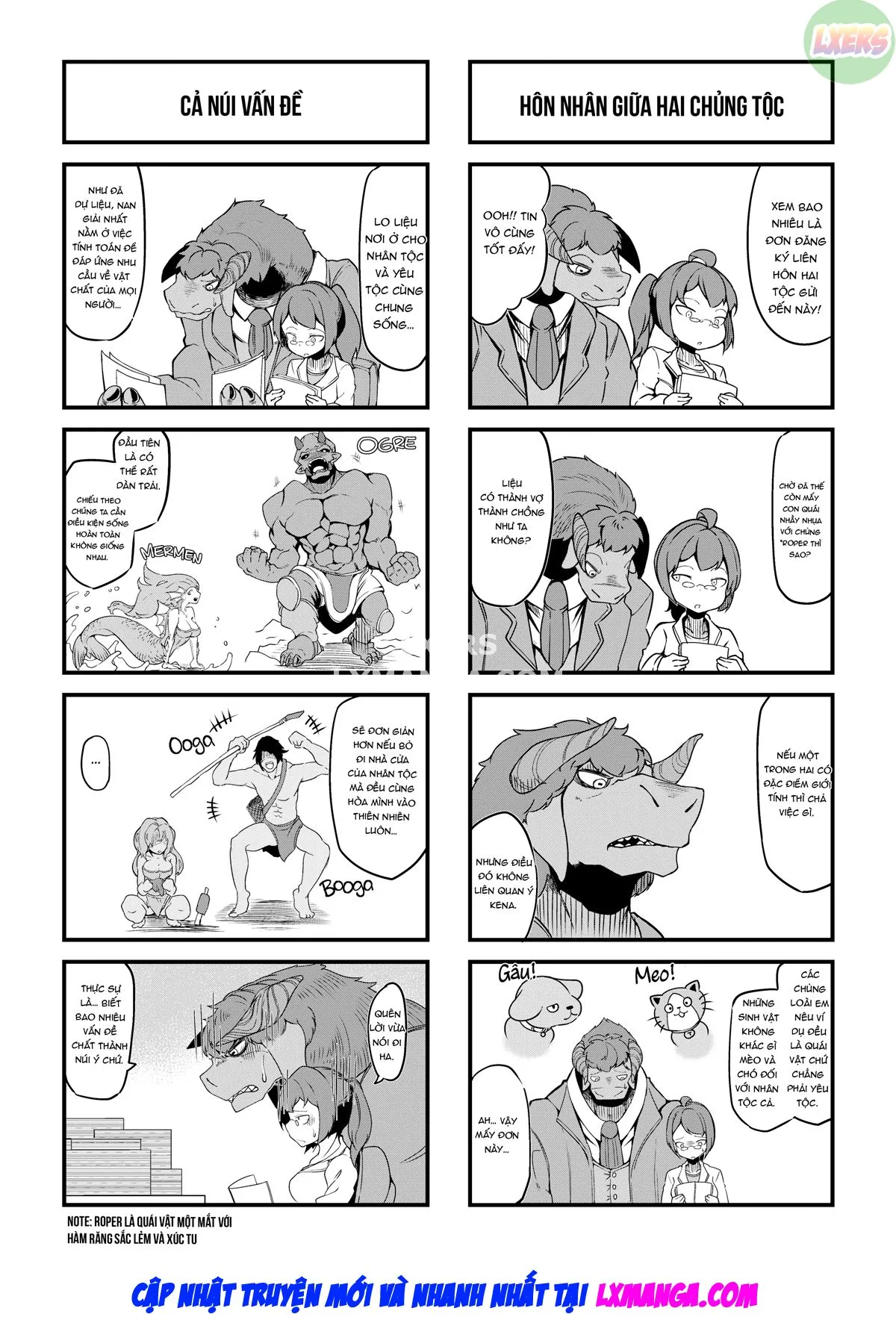 HentaiVN.net - Ảnh 31 - Reconstruction!? Interspecies Insemination - Chap 1