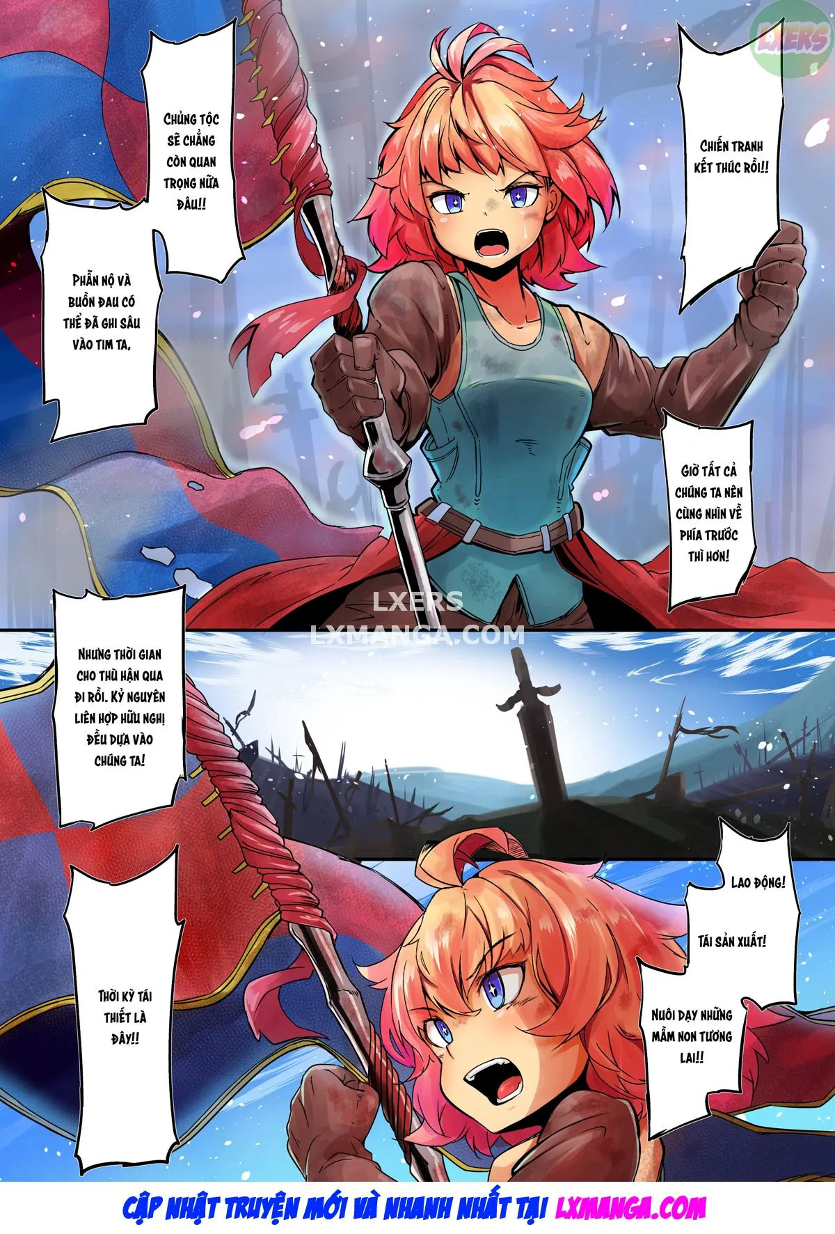 HentaiVN.net - Ảnh 6 - Reconstruction!? Interspecies Insemination - Chap 1