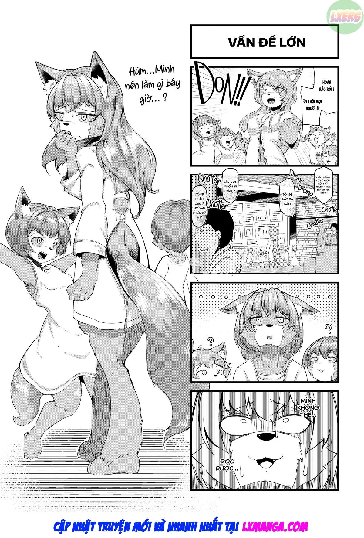 HentaiVN.net - Ảnh 25 - Reconstruction!? Interspecies Insemination - Chap 2