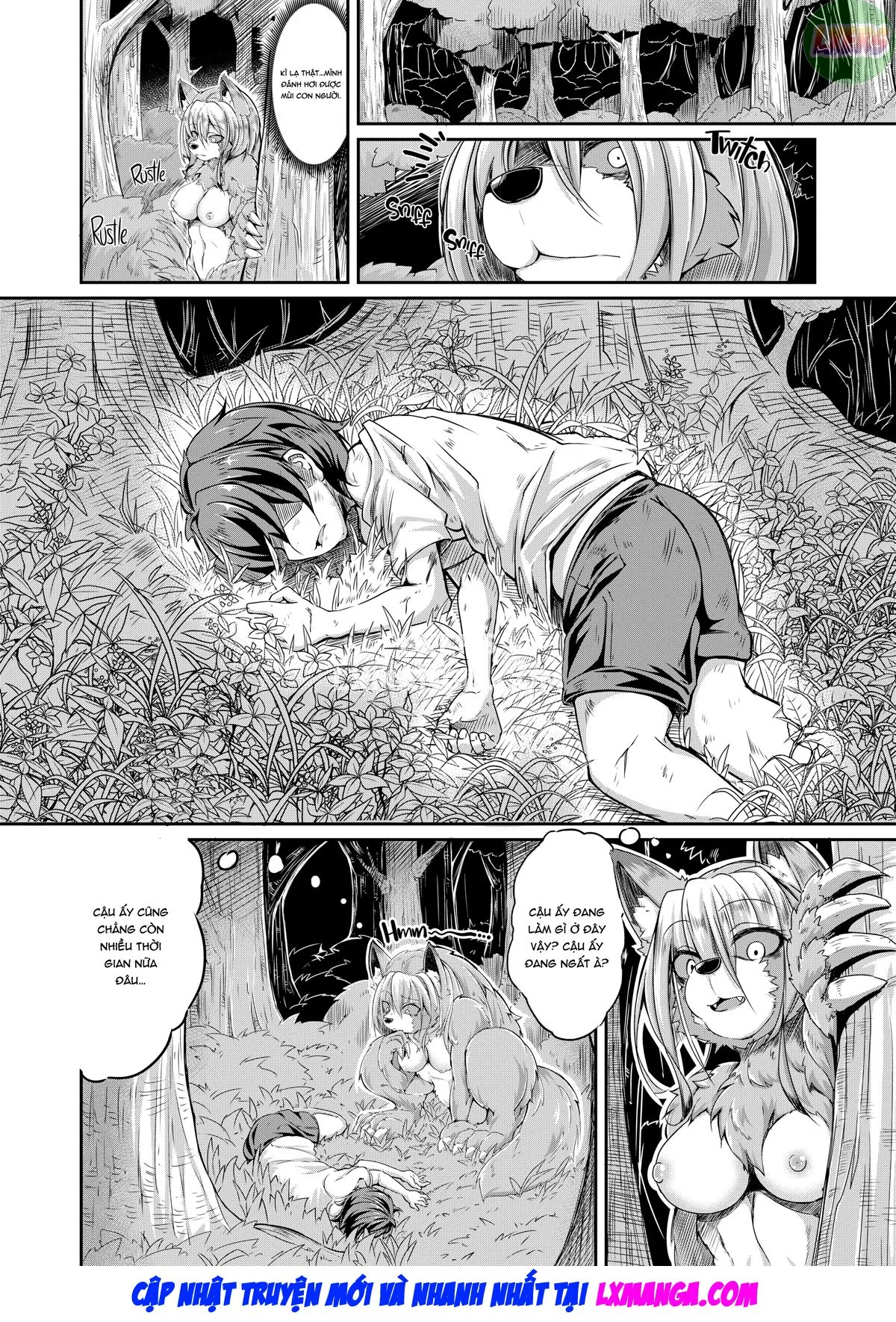HentaiVN.net - Ảnh 5 - Reconstruction!? Interspecies Insemination - Chap 2