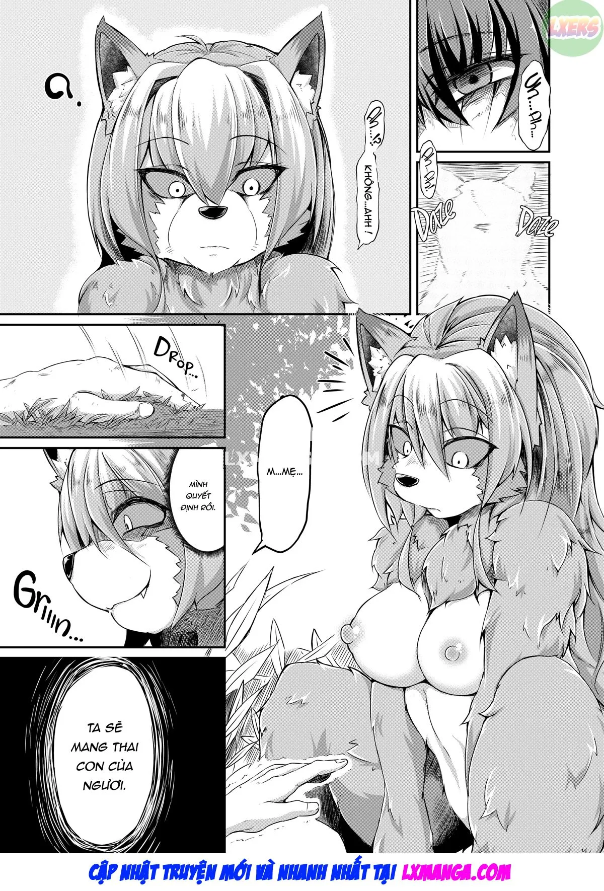 HentaiVN.net - Ảnh 6 - Reconstruction!? Interspecies Insemination - Chap 2
