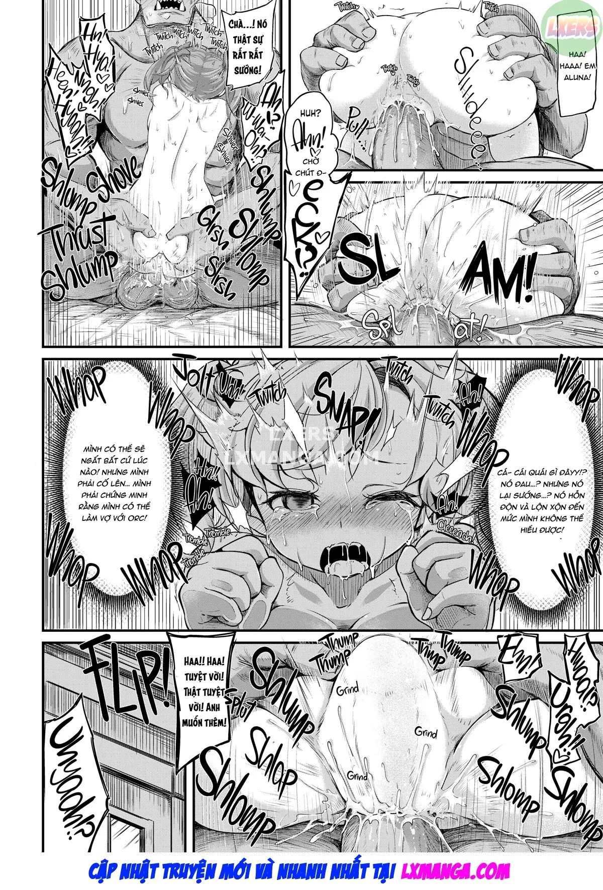 HentaiVN.net - Ảnh 17 - Reconstruction!? Interspecies Insemination - Chap 3