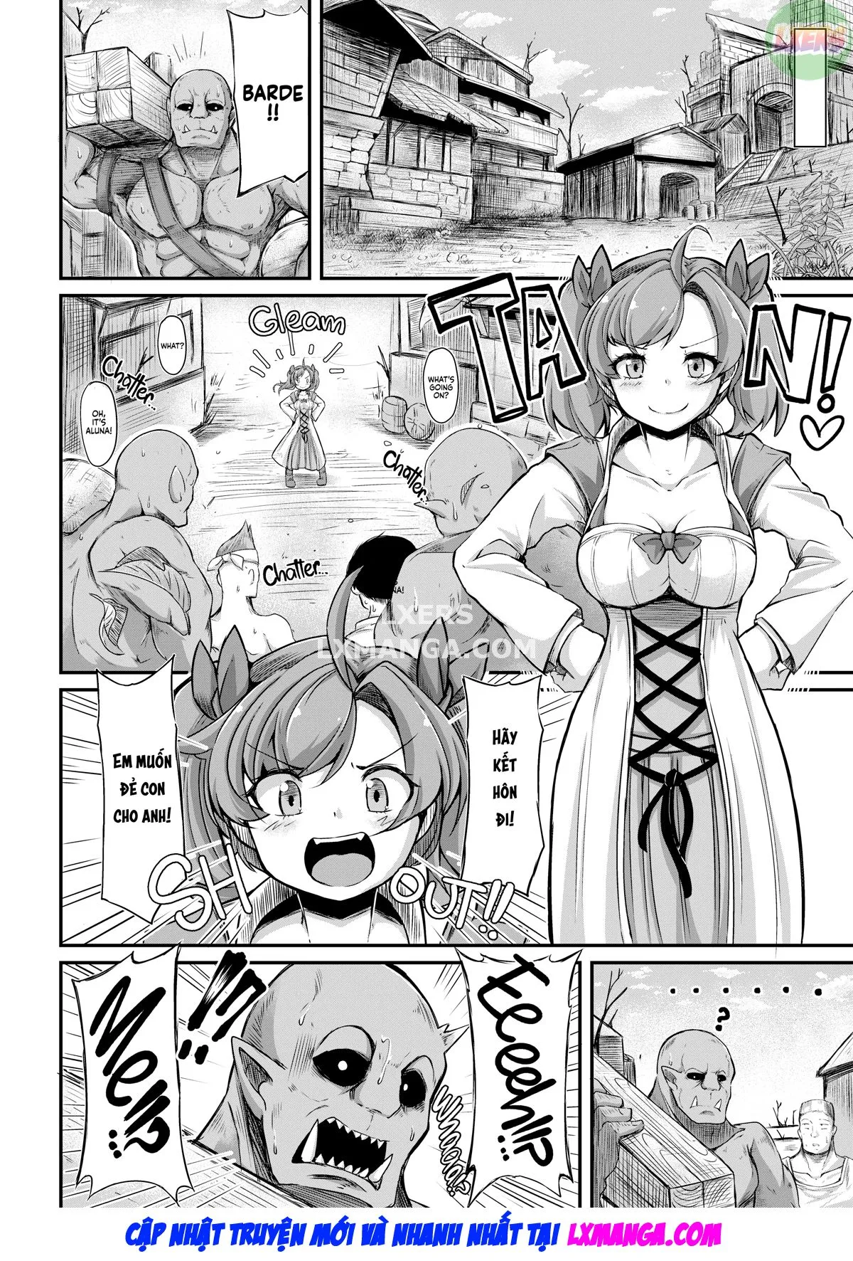HentaiVN.net - Ảnh 7 - Reconstruction!? Interspecies Insemination - Chap 3