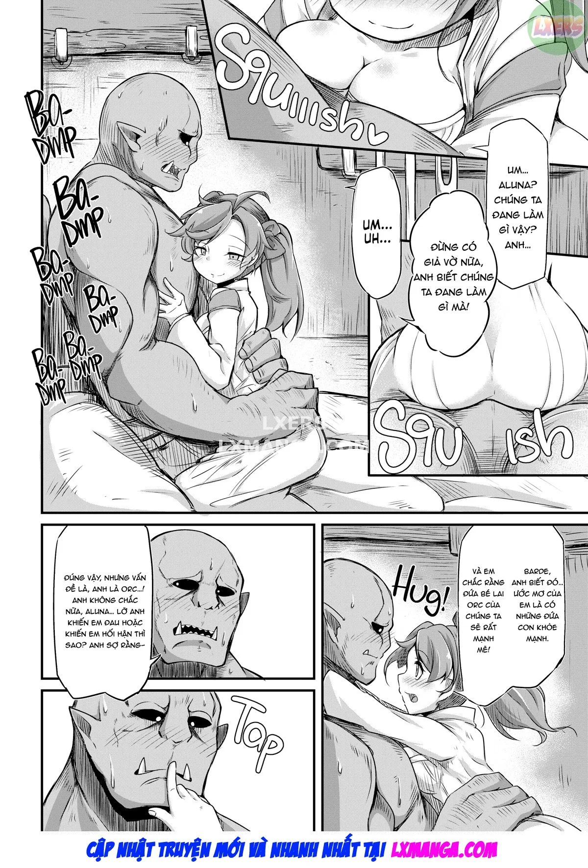 HentaiVN.net - Ảnh 9 - Reconstruction!? Interspecies Insemination - Chap 3