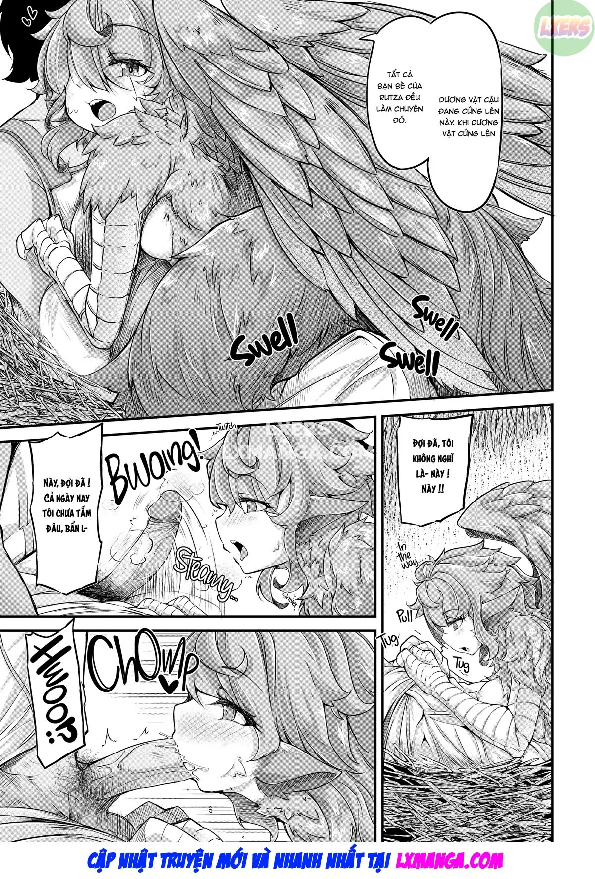 HentaiVN.net - Ảnh 10 - Reconstruction!? Interspecies Insemination - Chap 4