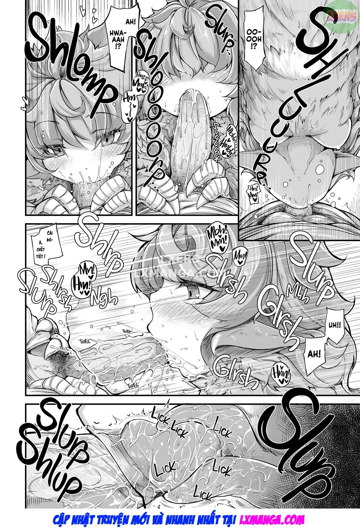 HentaiVN.net - Ảnh 11 - Reconstruction!? Interspecies Insemination - Chap 4