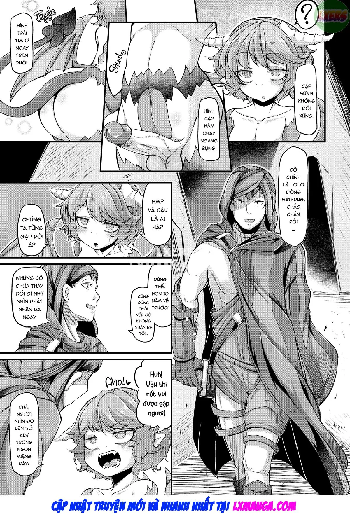 HentaiVN.net - Ảnh 32 - Reconstruction!? Interspecies Insemination - Chap 5