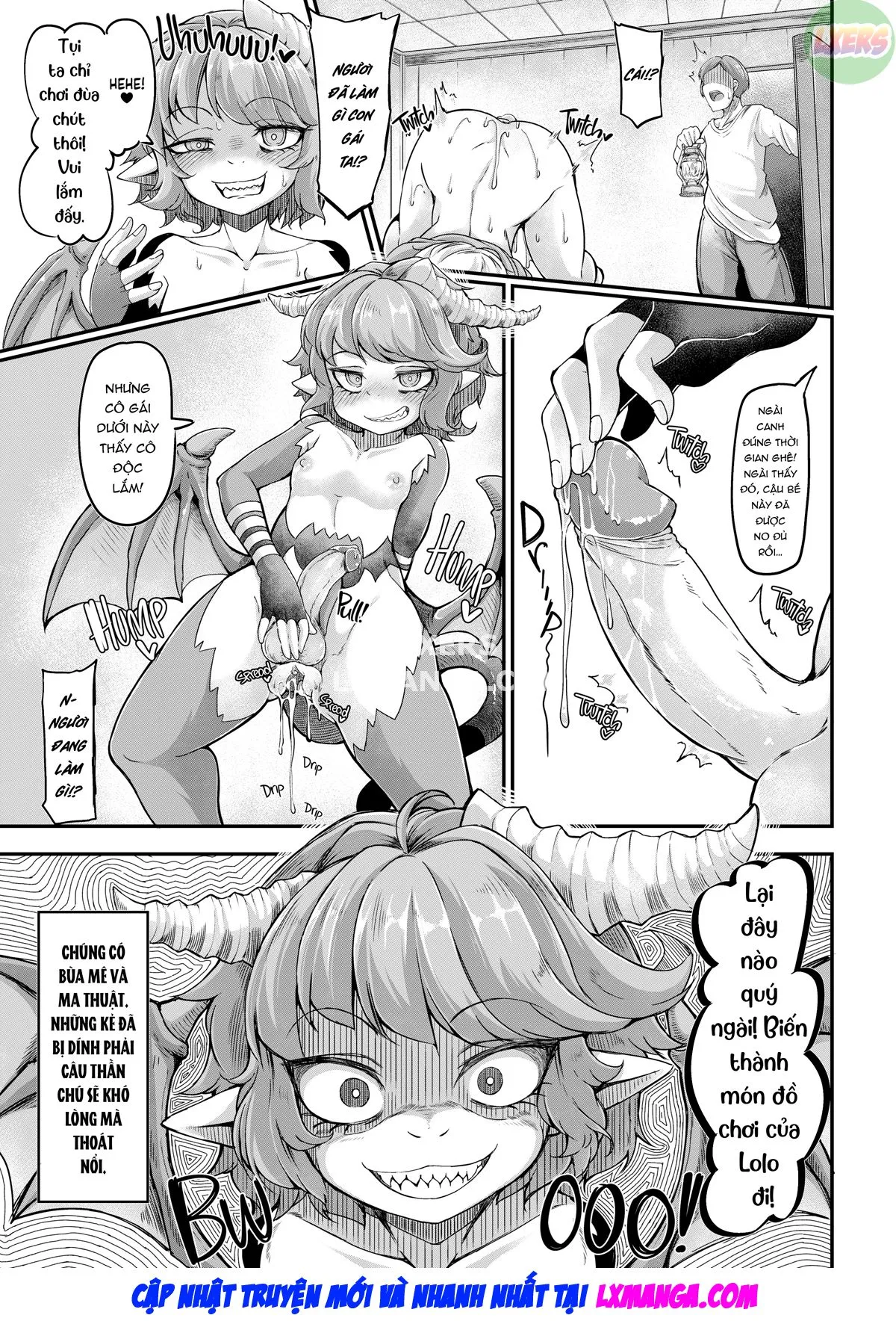 HentaiVN.net - Ảnh 8 - Reconstruction!? Interspecies Insemination - Chap 5