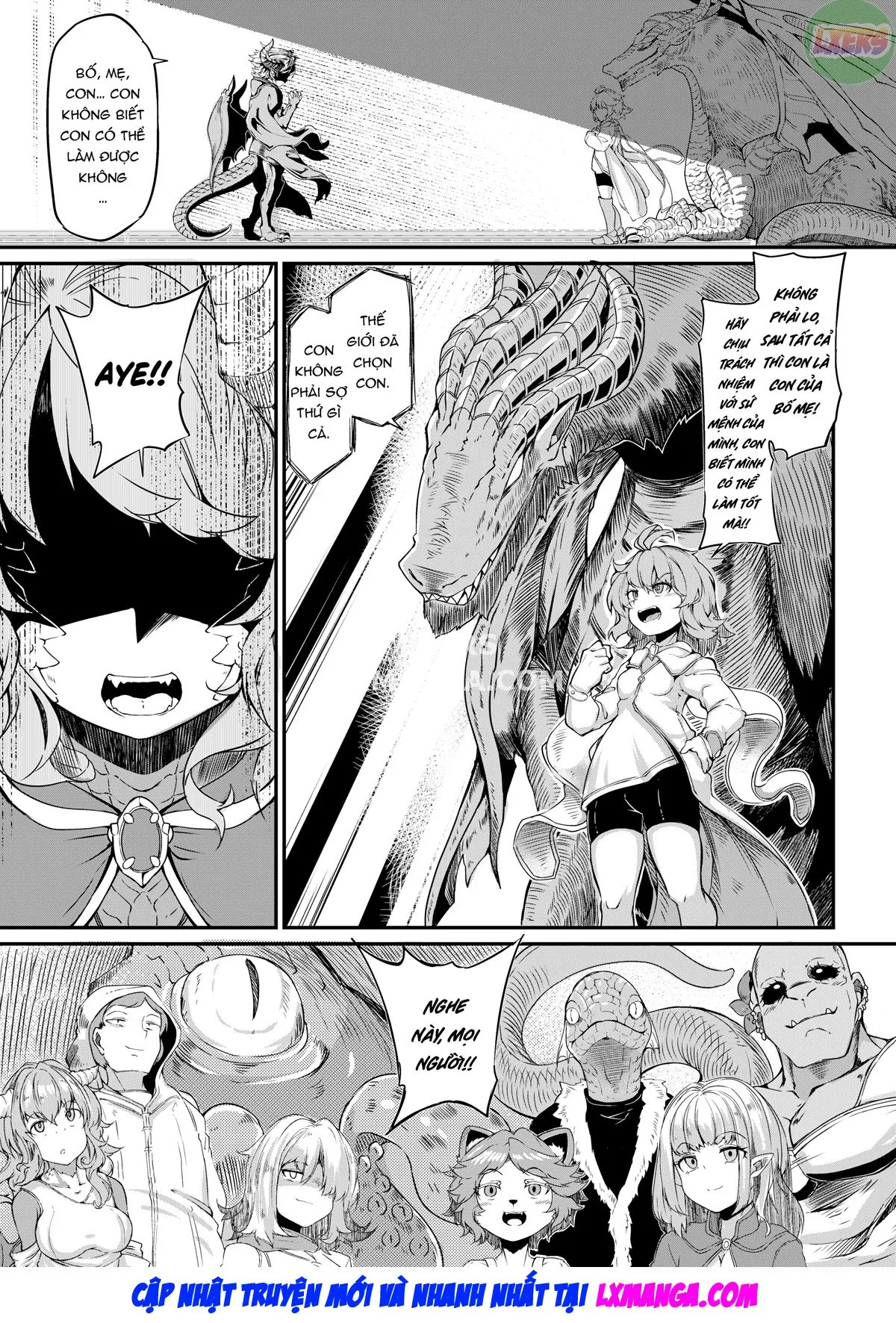 HentaiVN.net - Ảnh 48 - Reconstruction!? Interspecies Insemination - Chap 6 - [END]