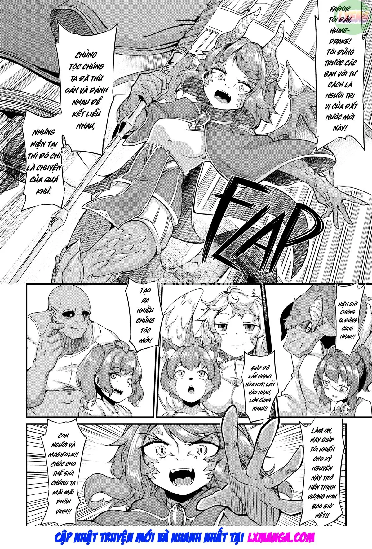 HentaiVN.net - Ảnh 49 - Reconstruction!? Interspecies Insemination - Chap 6 - [END]