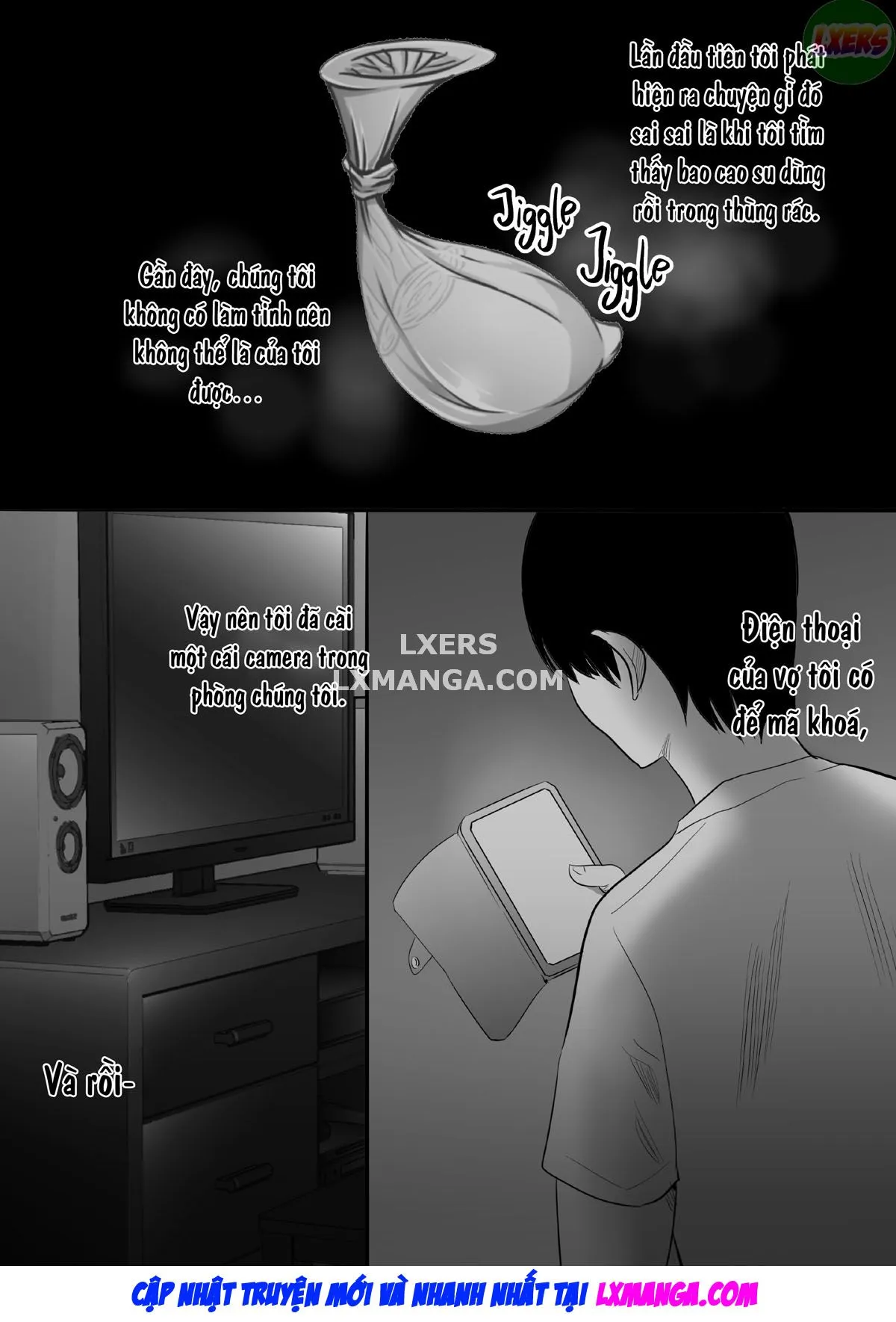 HentaiVN.net - Ảnh 9 - KODUKURICHUU NO TSUMA GA NETORARE SHINSHITSU DE SHIYOUZUMI CONDOM WO MITSUKETANODE KAKUSHI CAMERA WO SHIKONDEMITARA - Oneshot