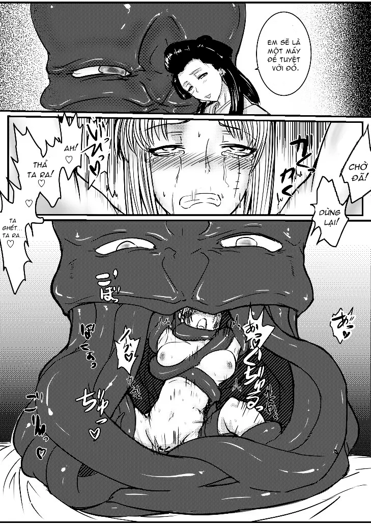 HentaiVN.net - Ảnh 11 - Tsukuyo to Ayame ga Tako-gata Tennin ni Naburareru! (Gintama) [月詠とあやめが蛸型天人に嬲られるっ！(銀魂)] - Chap 1