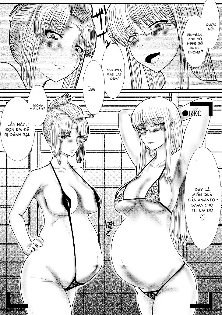 HentaiVN.net - Ảnh 9 - Tsukuyo to Ayame ga Tako-gata Tennin ni Naburareru! (Gintama) [月詠とあやめが蛸型天人に嬲られるっ！(銀魂)] - Chap 2