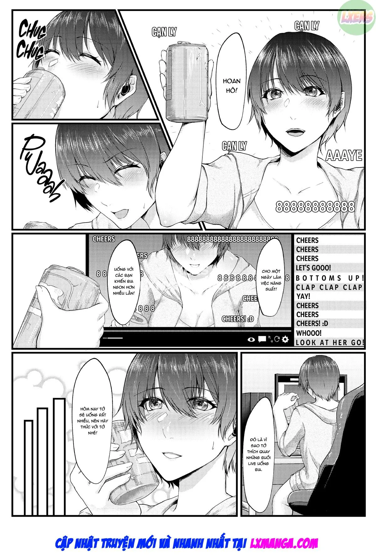 HentaiVN.net - Ảnh 5 - From Drunk Streams to Horny Posting - Oneshot
