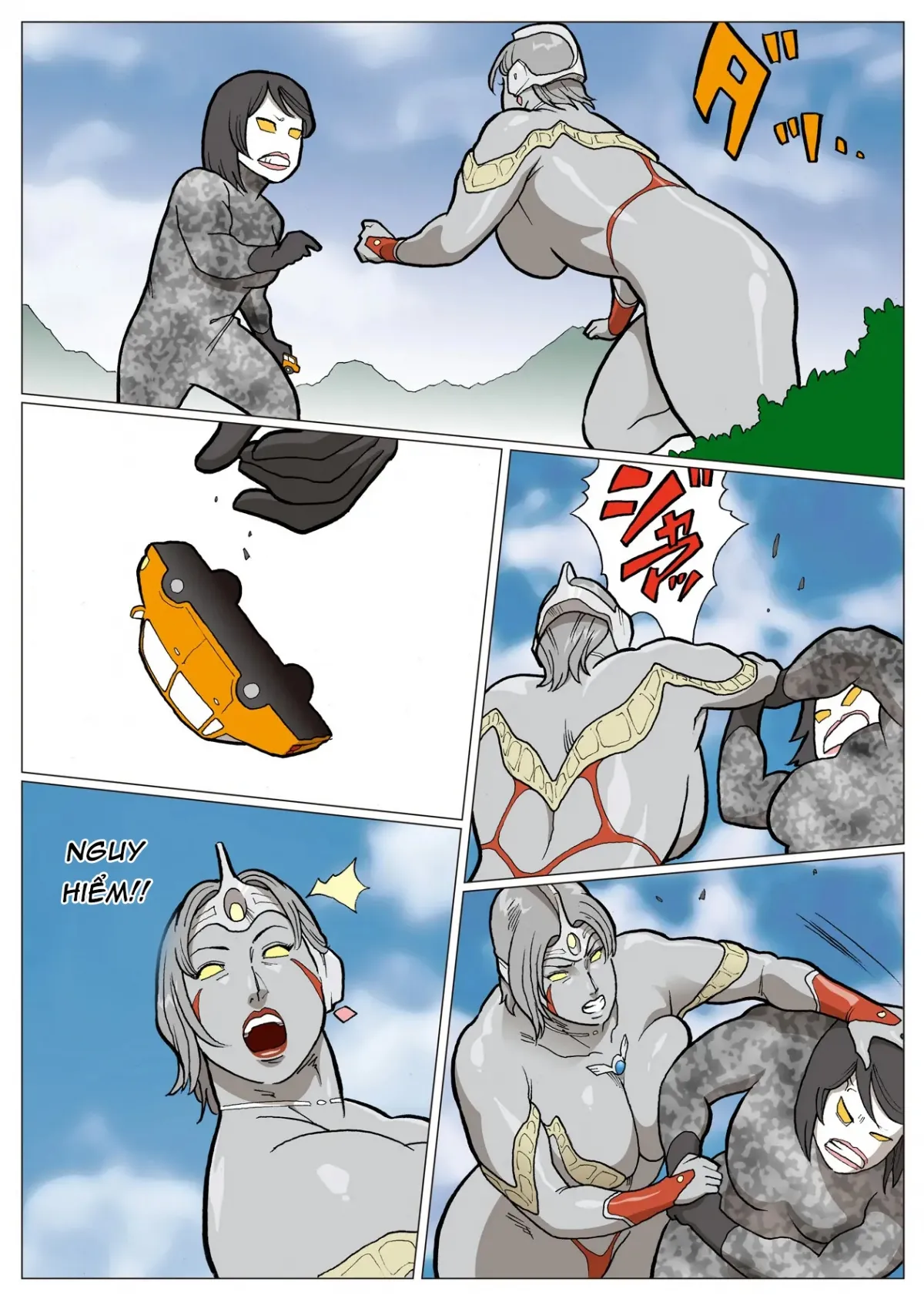 HentaiVN.net - Ảnh 30 - Mousou Tokusatsu Series Ultra Madam 6 - Oneshot