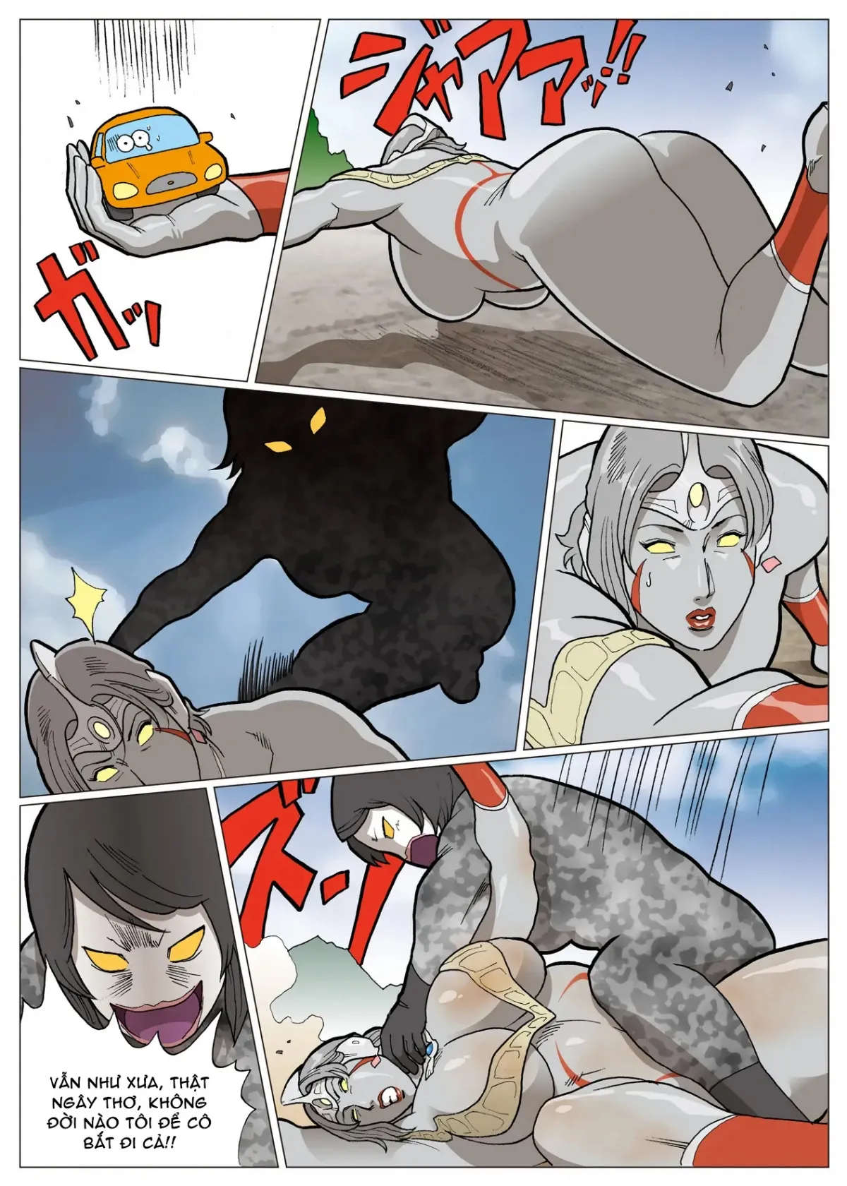 HentaiVN.net - Ảnh 31 - Mousou Tokusatsu Series Ultra Madam 6 - Oneshot