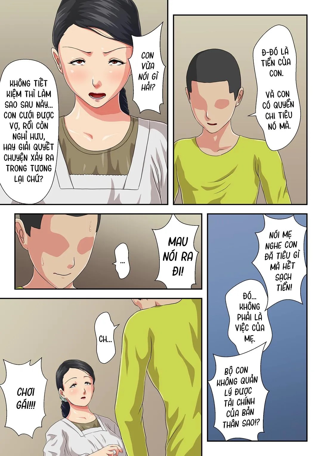 HentaiVN.net - Ảnh 5 - Pounding Mom [Okaa-san ni Butsukenasai] - Oneshot