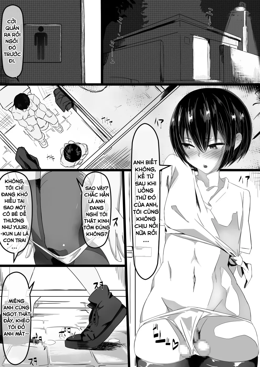 HentaiVN.net - Ảnh 11 - Tôi có thể thổi kèn cho anh được không~? [Jaa, Shabutte Ii desu ka] - Oneshot