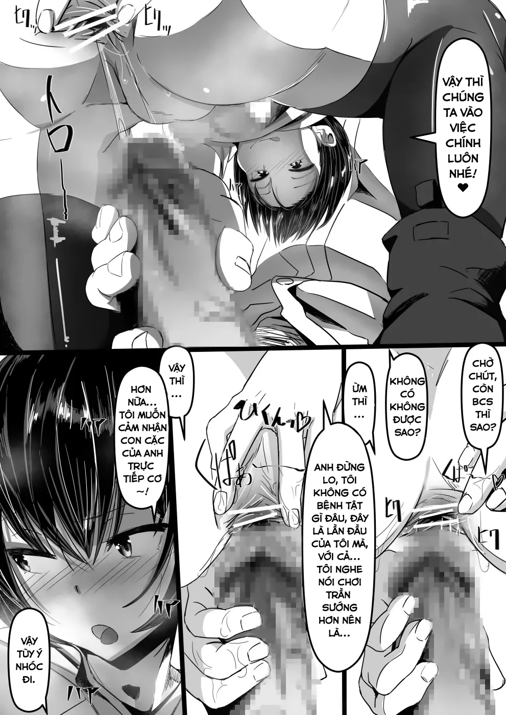 HentaiVN.net - Ảnh 13 - Tôi có thể thổi kèn cho anh được không~? [Jaa, Shabutte Ii desu ka] - Oneshot