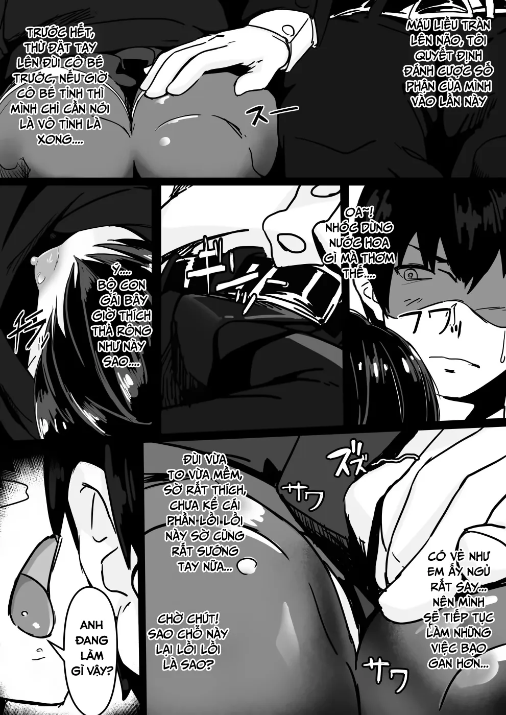 HentaiVN.net - Ảnh 4 - Tôi có thể thổi kèn cho anh được không~? [Jaa, Shabutte Ii desu ka] - Oneshot