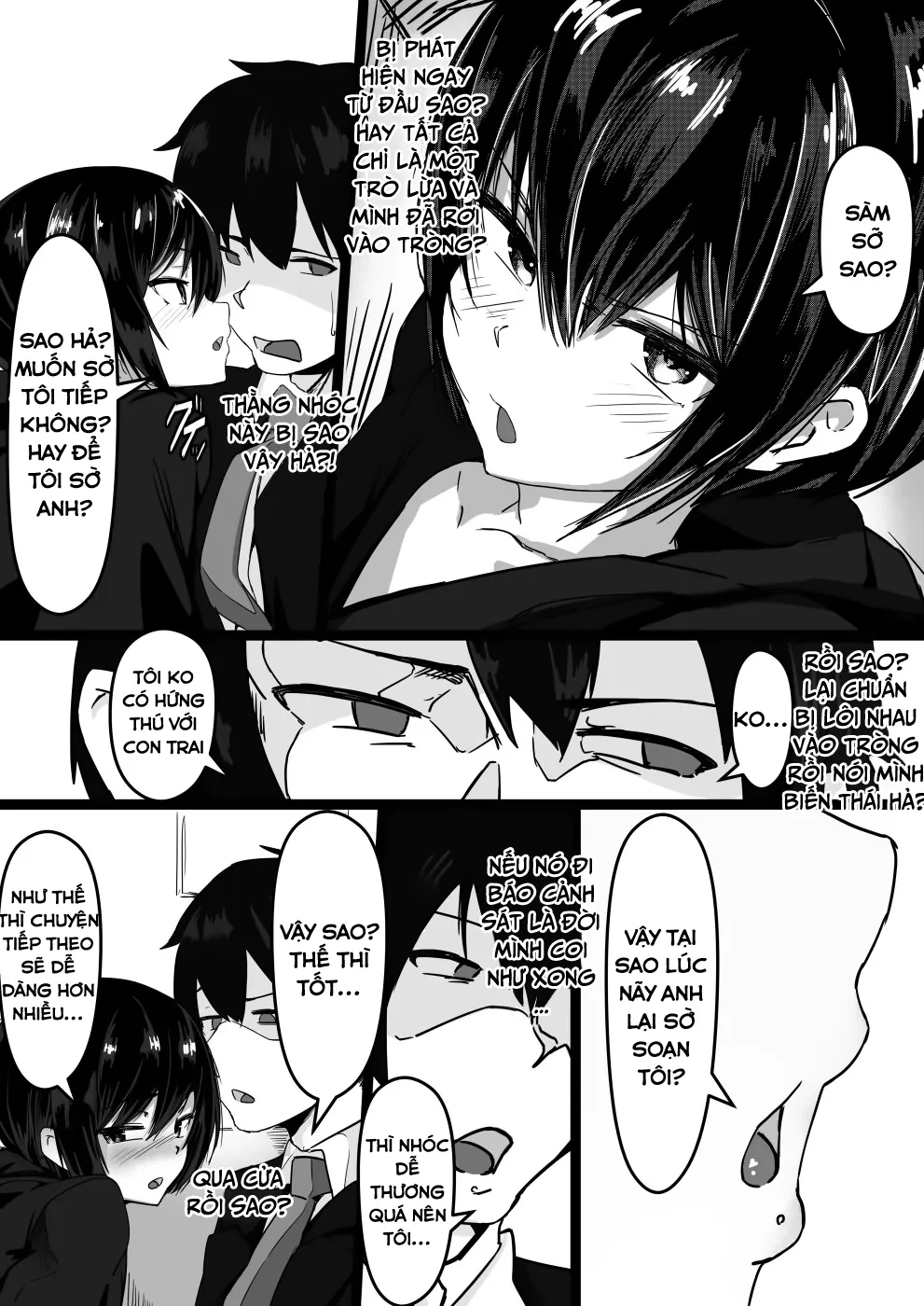 HentaiVN.net - Ảnh 5 - Tôi có thể thổi kèn cho anh được không~? [Jaa, Shabutte Ii desu ka] - Oneshot