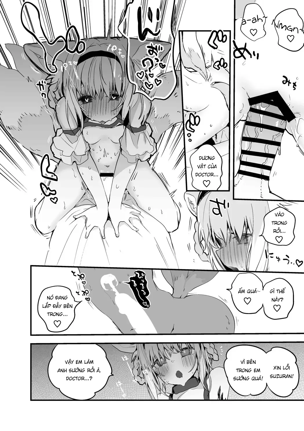 HentaiVN.net - Ảnh 5 - Chịch nhau đi Suzuran [お願いスズラン編; Onegai Suzuran Hen] - Oneshot