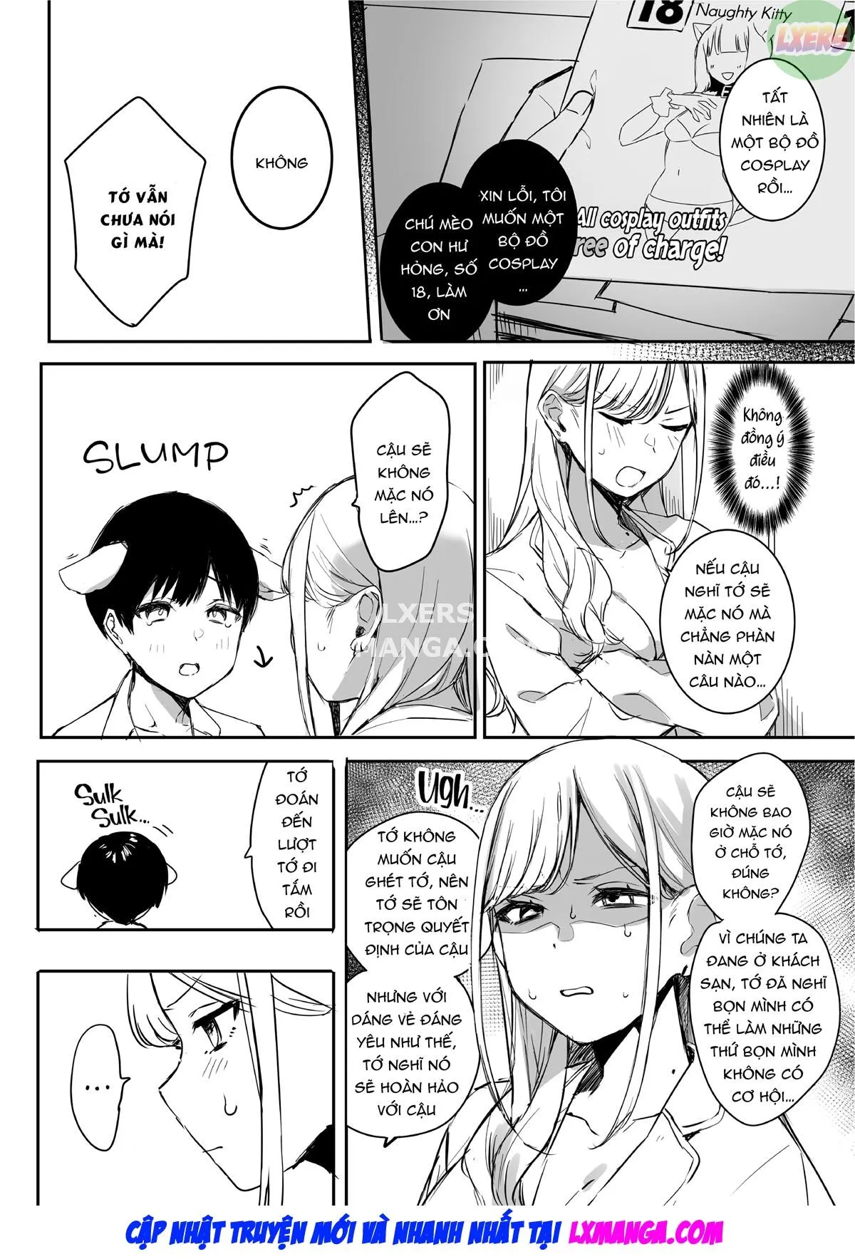 HentaiVN.net - Ảnh 10 - Tanomikomeba, Wari to Nandemo Iu Koto o Kiite Kureru Osananajimi no Gal - Chap 2