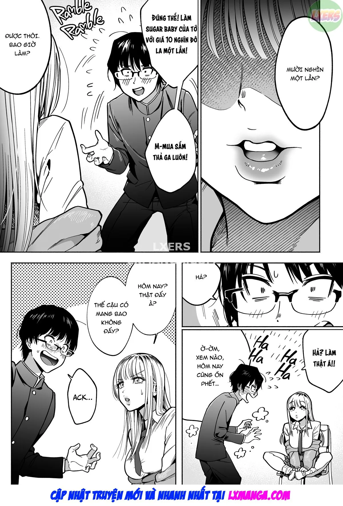 HentaiVN.net - Ảnh 12 - Hàng xóm là Sugar Baby - Oneshot